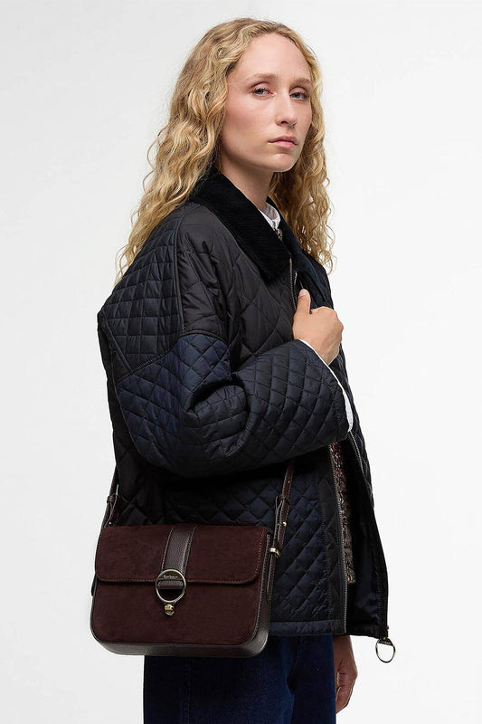 Rosa Suede & Leather XBody Bag