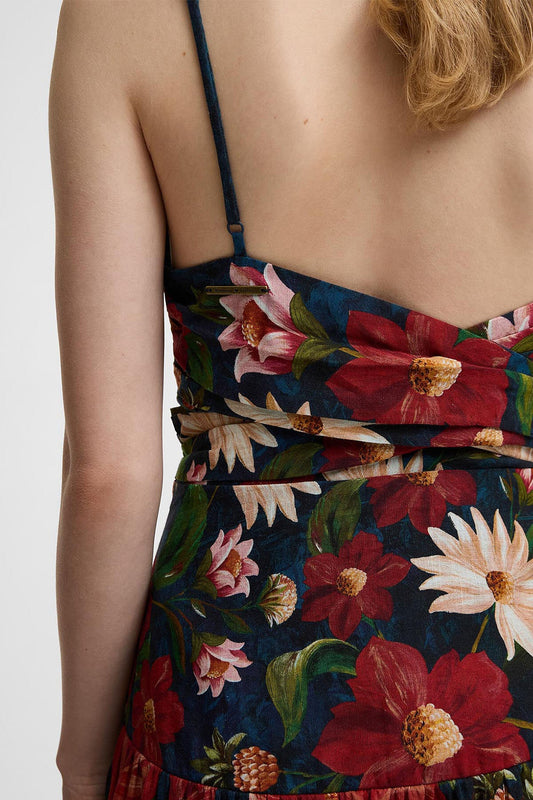 Wild Flower Midi Dress