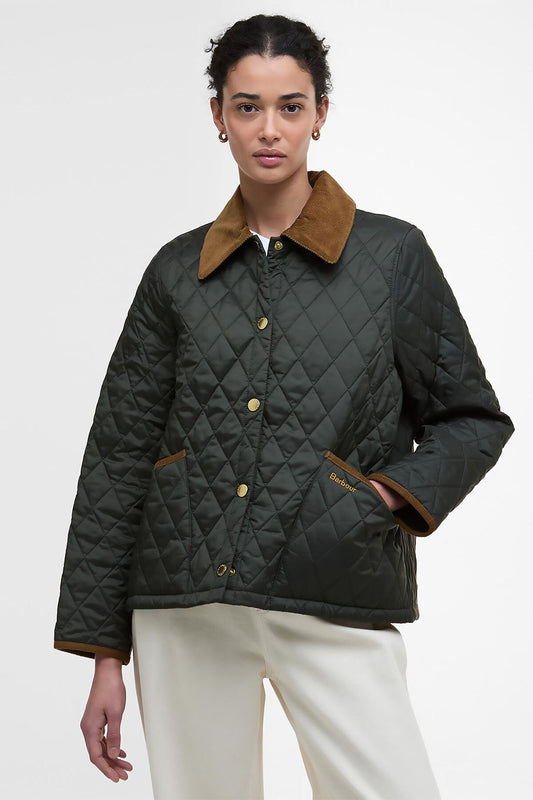 Icons Cropped Liddesdale Quilted Jacket