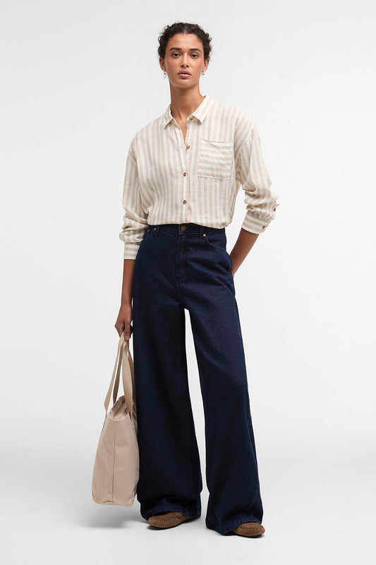 Annie Striped Linen Shirt