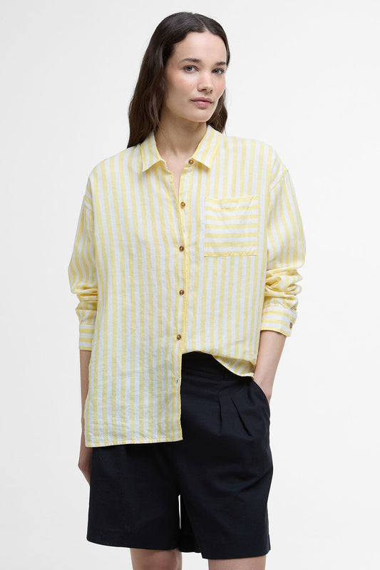 Annie Striped Linen Shirt