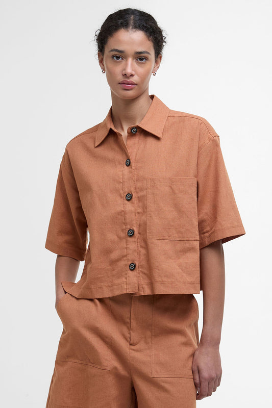 Cary Boxy Short-Sleeved Shirt