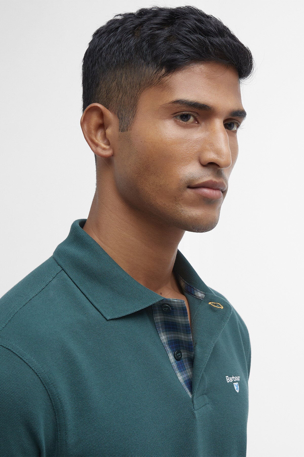 Polo Tartan Pique